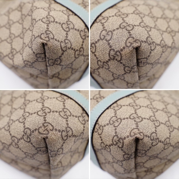 AQ49❤️Gucci GG Supreme Coated Canvas Joy Tote Gucci - Picture 12 of 13